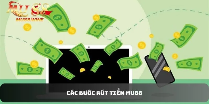 Các thao tác rút tiền nhanh chóng, dễ dàng