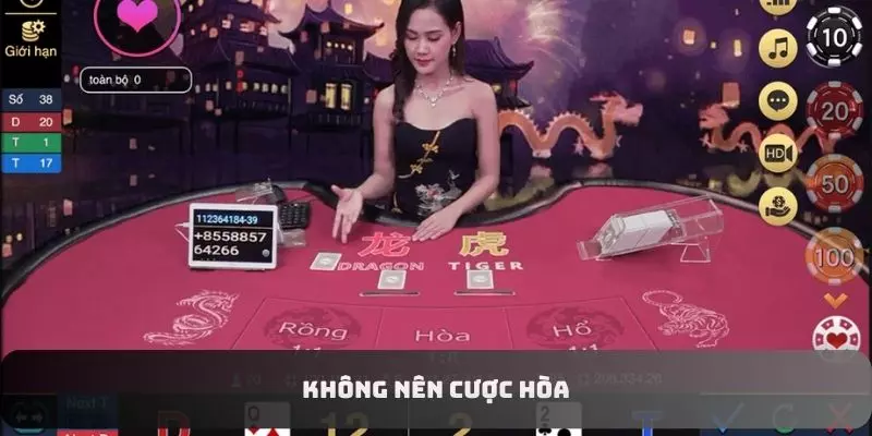Chiến thuật thành công trong game là không đặt cửa Hòa