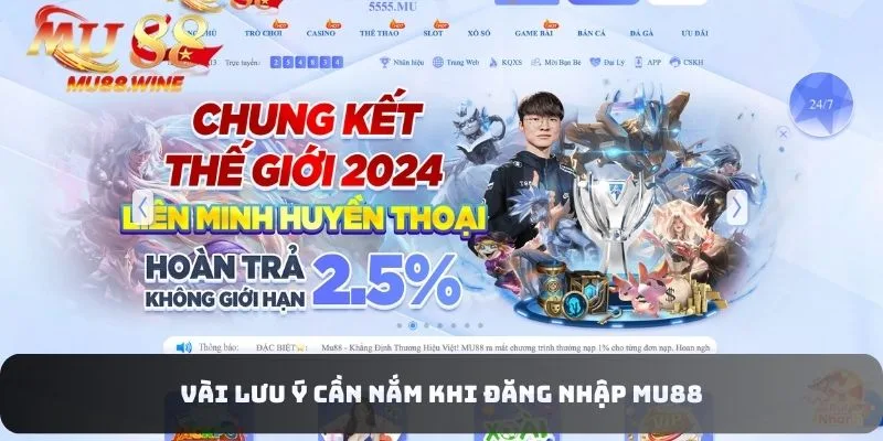 Nắm chắc các chú ý quan trọng khi ghi danh hậu đài