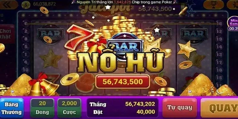 Quay nổ hũ tại nhà cái Mu88 sân chơi uy tín dành cho bạn